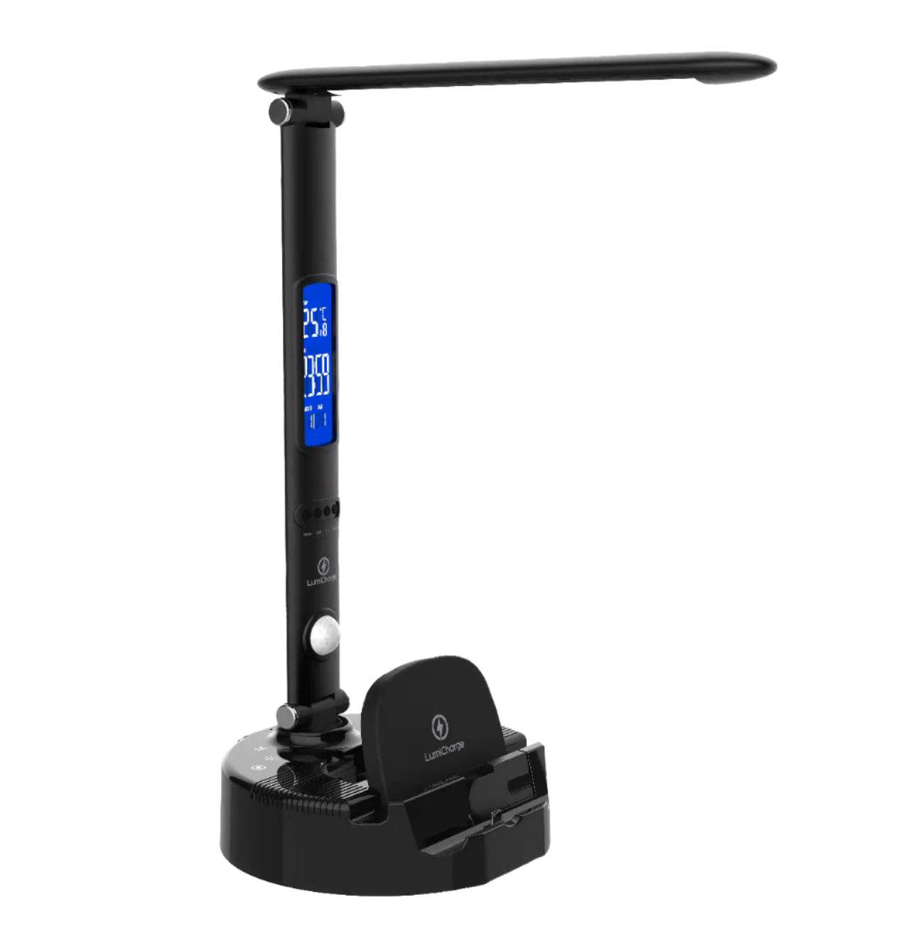 Lumicharge III | LED Desk Lamp + Wireless Charger+ Bluetooth Speaker & App-Controls