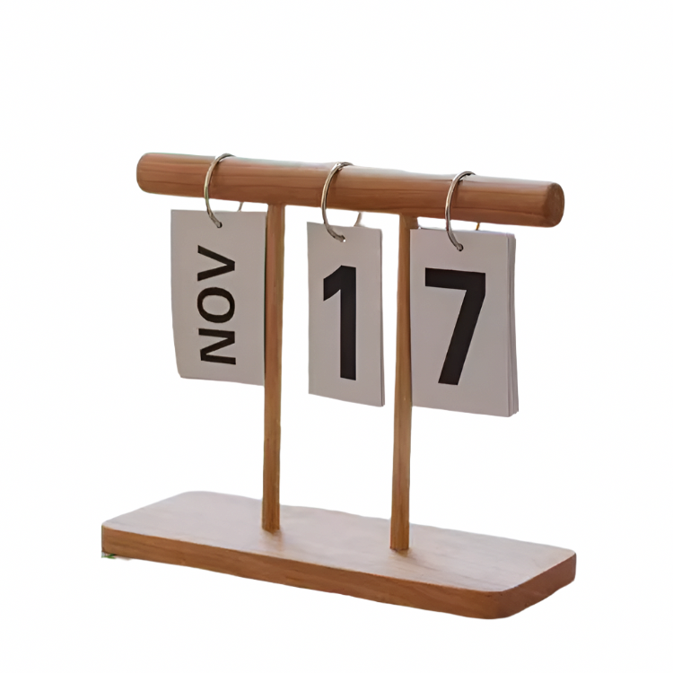 Page-Flipping Desktop Calendar