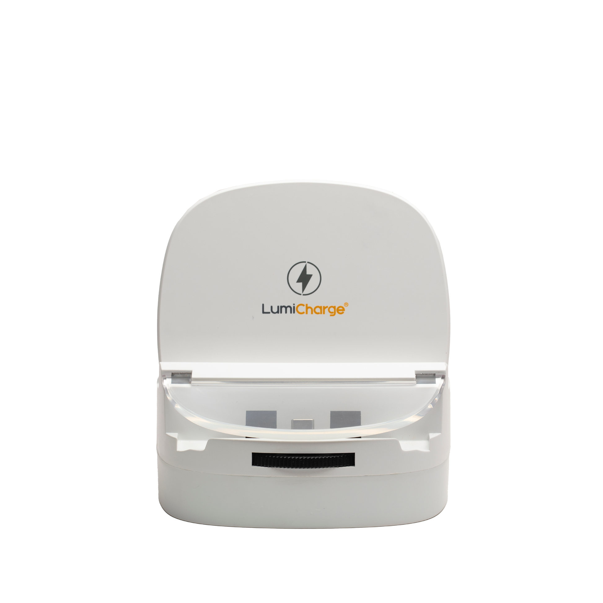 Lumicharge UD- iPhone 16, 15, 14, 13, 12, X and Android Charger - Adjustable Fast Wireless Charger