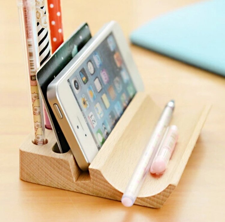 Wooden Stand For Phone